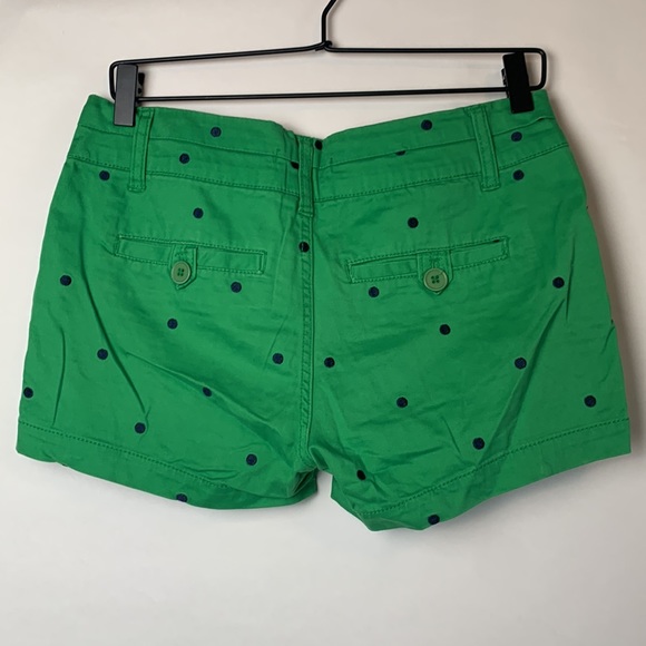 BRITISH KHAkI  POLKA DOTTED SHORTS - Picture 2 of 9